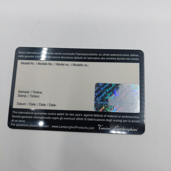 Tonino Lamborghini Men's Swiss Movement Watch - Picture 13 of 14